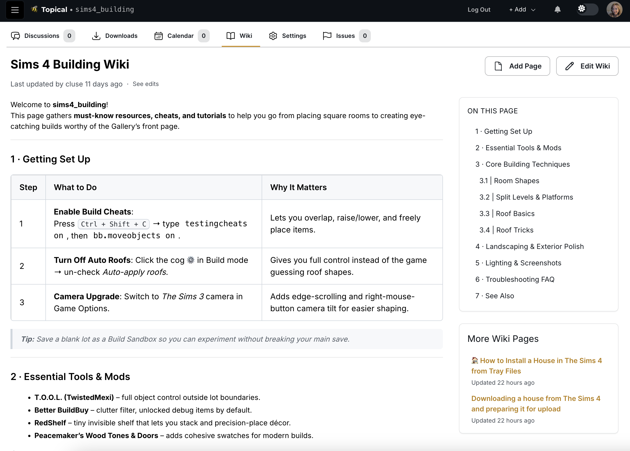 multiple-page-wiki-example